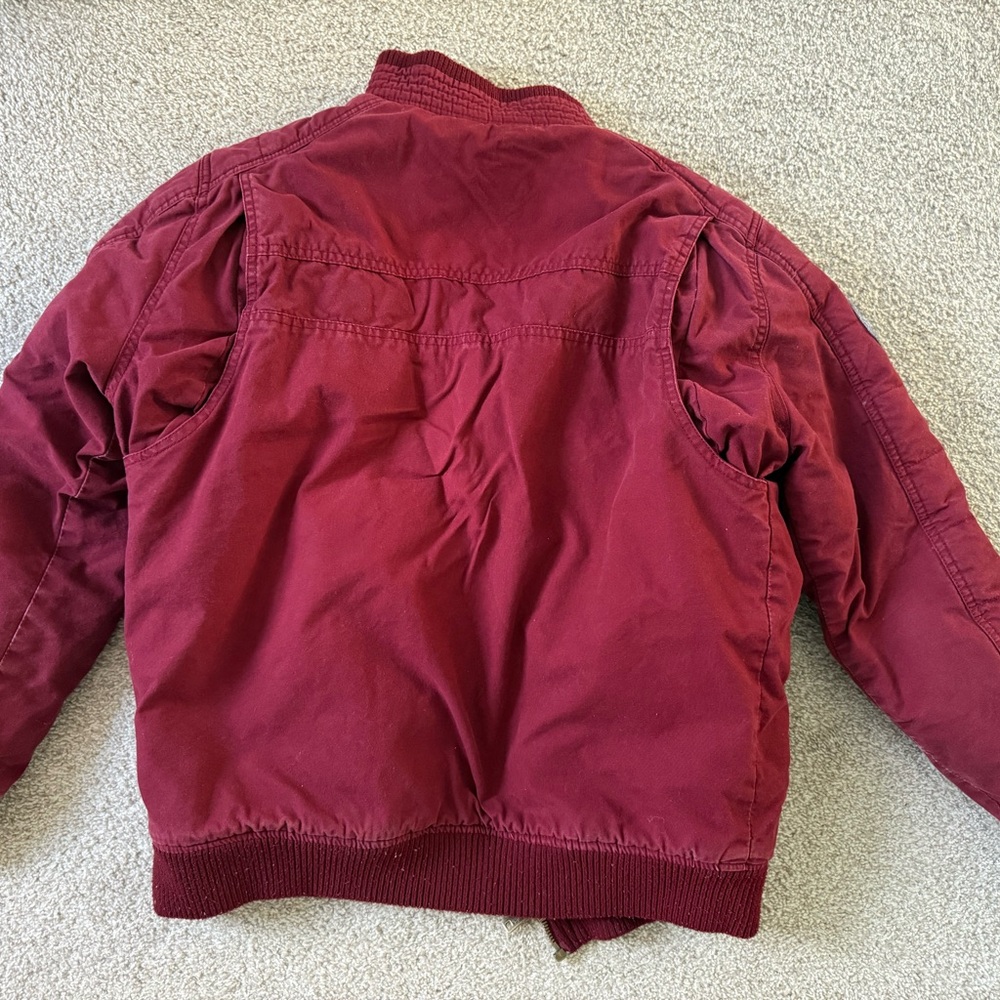 Red Bomber Jacket - image 4